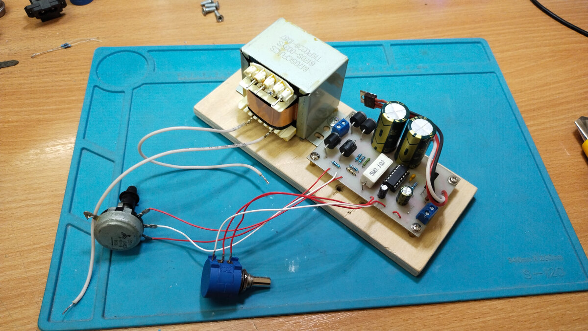 Текущая компоновка ЛБП