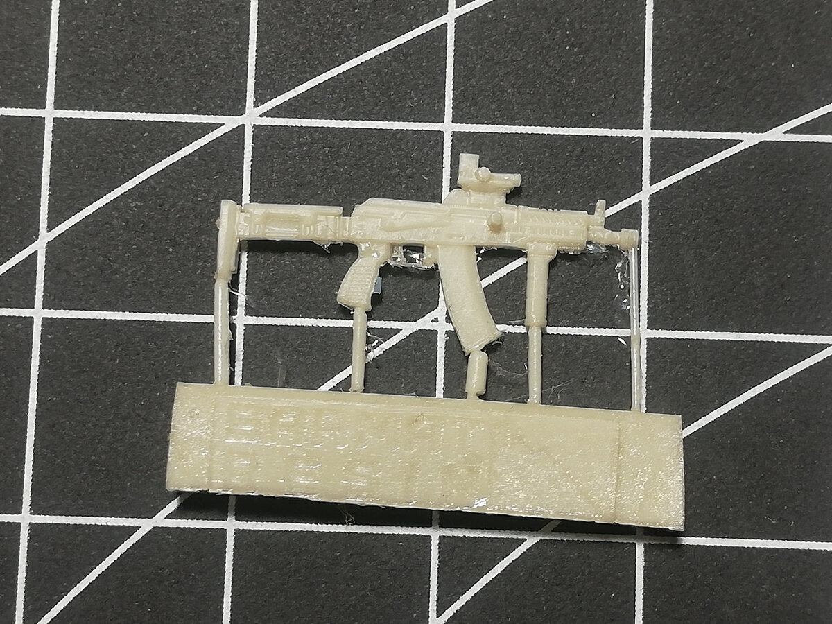 Фото 3. АКС-74у в тюнинге "Зенит".