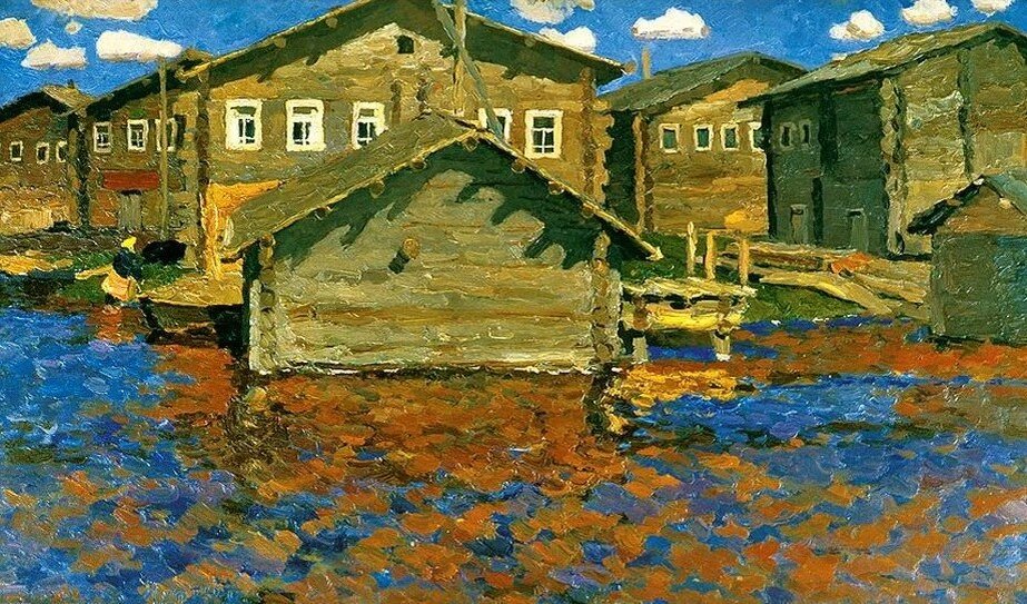 Весна. Художник Стожаров Владимир Федорович