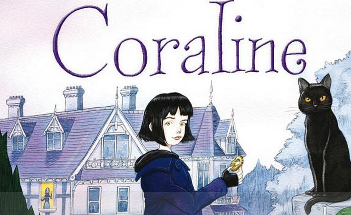 Коралина в стране читать. Книга Neil Gaiman Coraline.