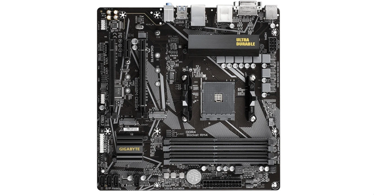 Материнская плата GIGABYTE B550M DS3H