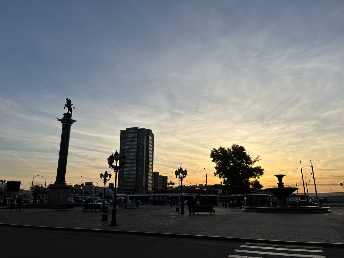 Утренний Красноярск