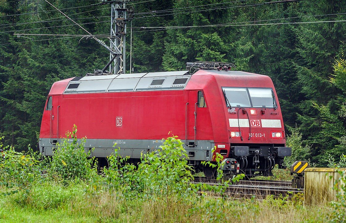  Электровоз класса 101 от ABB в парке Deutsche Bahn. Источник: Frans Berkelaar/flickr.com