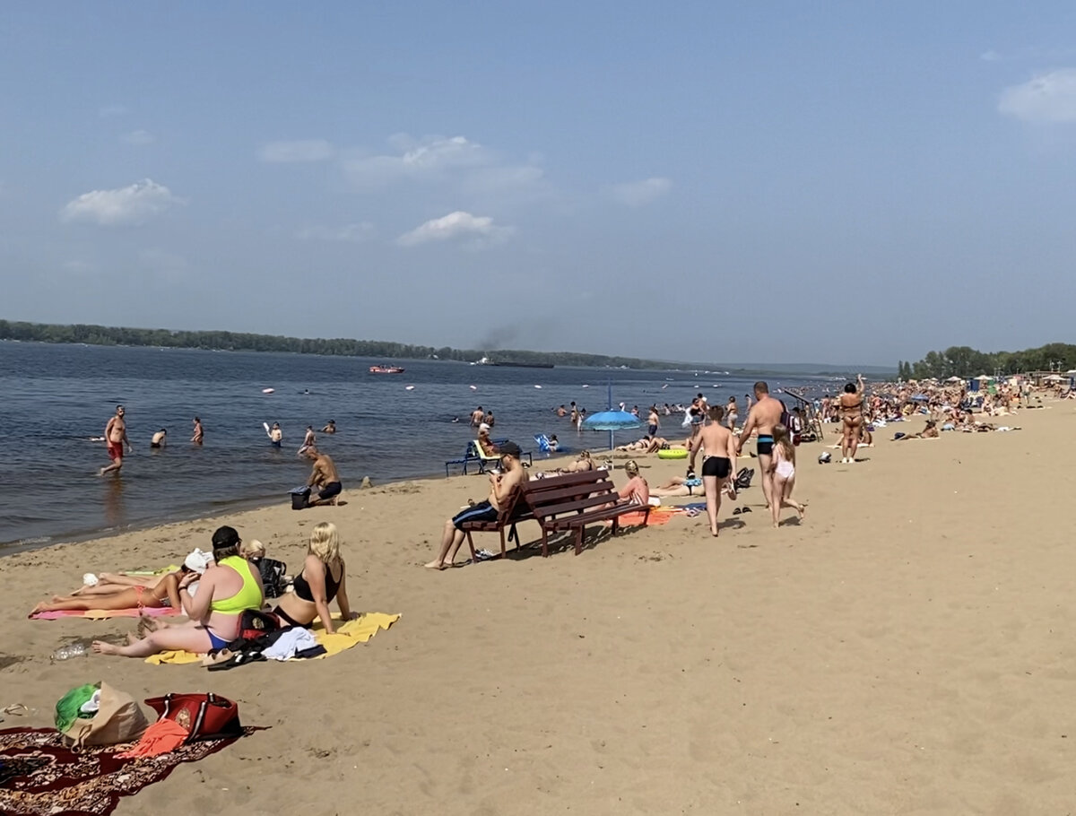 Пляж, набережная и снова по самарским улицам! По Чапаевской от  Ленинградской до площади Куйбышева. Продолжение путешествия по Самаре. |  Павел Бочкарев Путешествуем вместе | Дзен