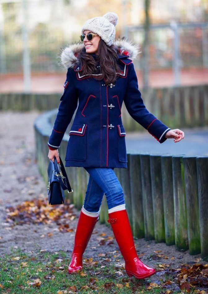 Пальто-дафлкот London Tradition Emily Navy RS23