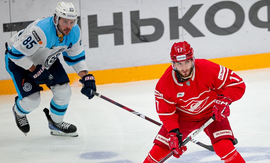    «Спартак» 26 октября сыграет на выезде с «Сибирью» в матче регулярного чемпионата КХЛ. Фото: ХК «Спартак»