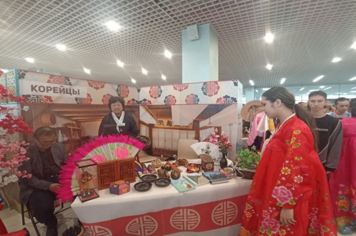    Участники конгресса народов Приморья показали на выставке уникальные вещи