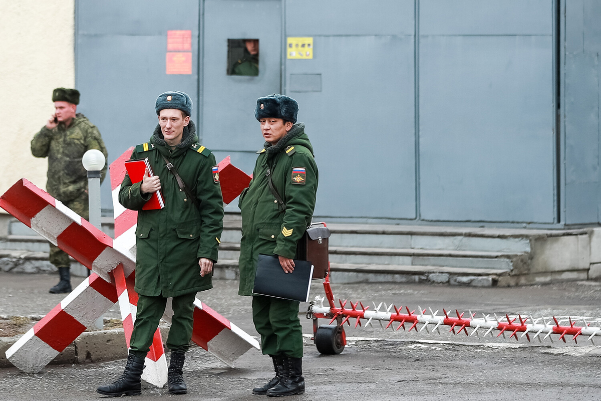 Военнослужащие на территории 102-й российской военной базы в Гюмри, Армения, 2018 год / Фото: Владимир Смирнов/ТАСС