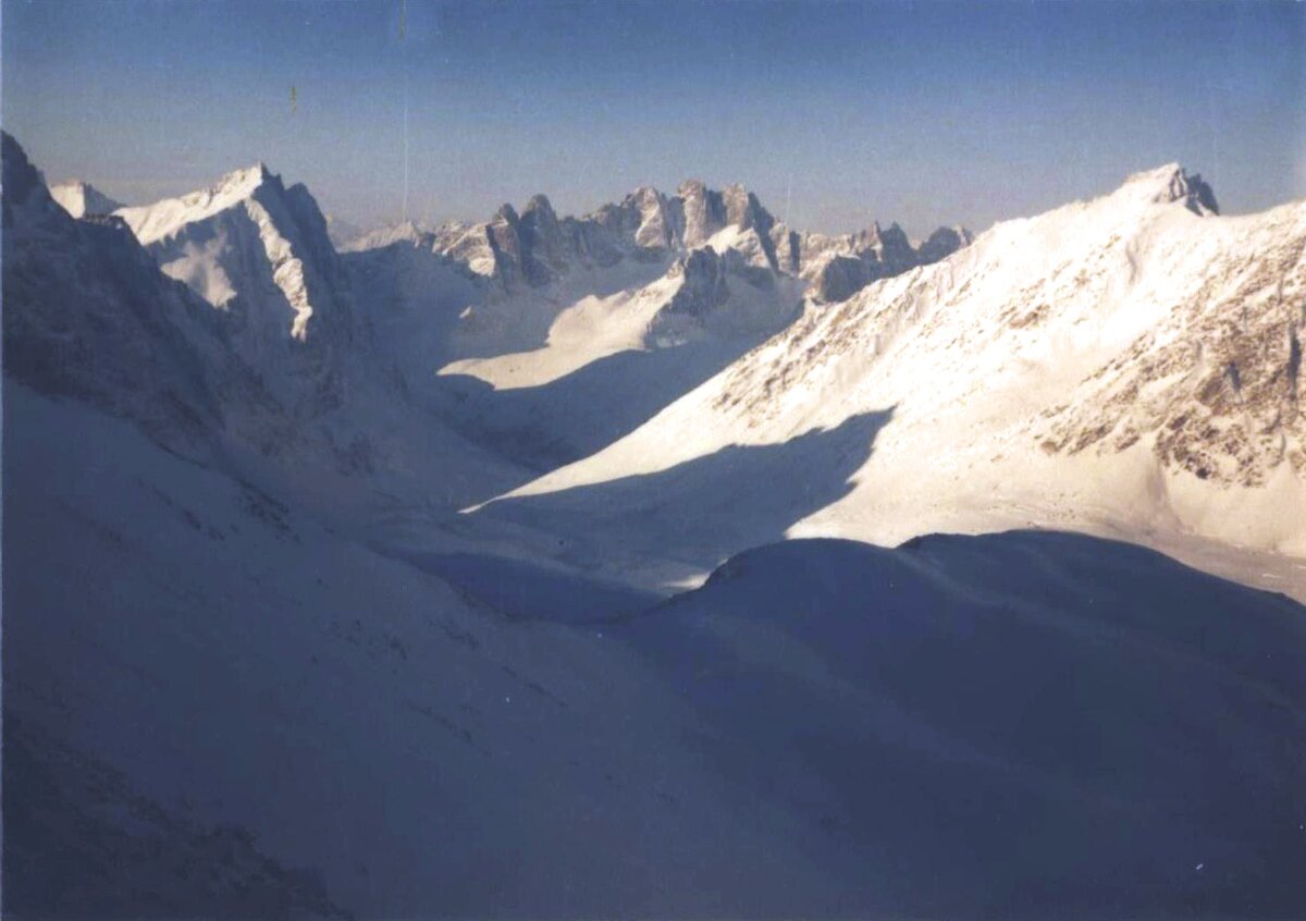 Верхнеангарский хребет. Февраль 