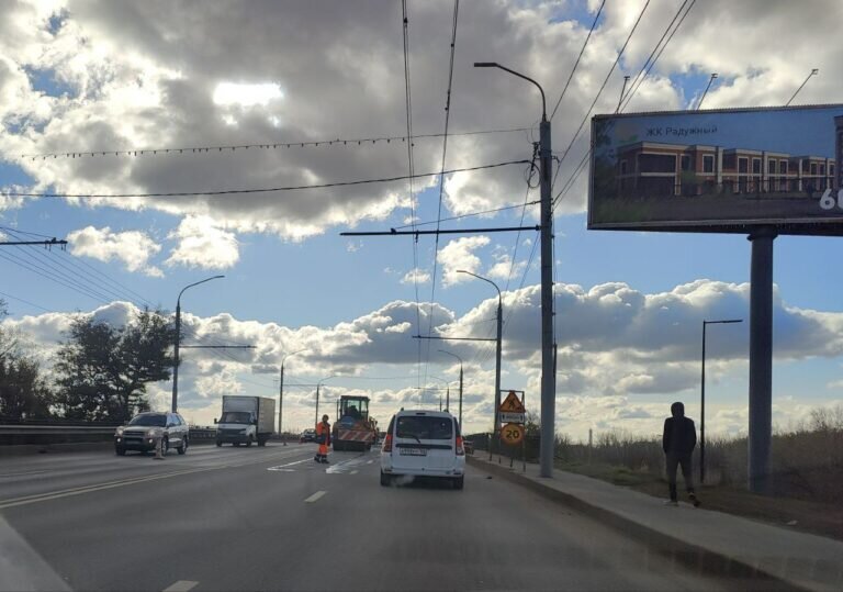    Пробка в центре города. В Оренбурге ремонт моста через Урал завершат к концу недели Белов Михаил Александрович