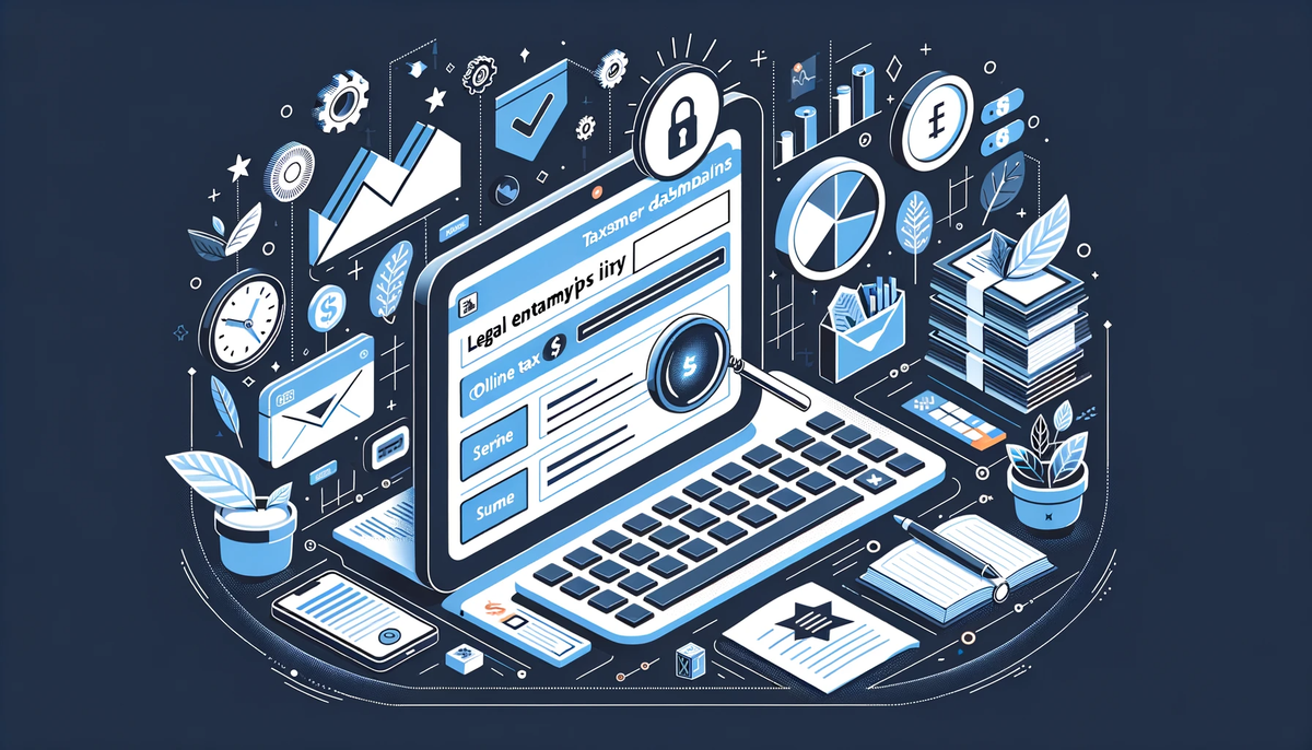 sample image of personal account of a taxpayer