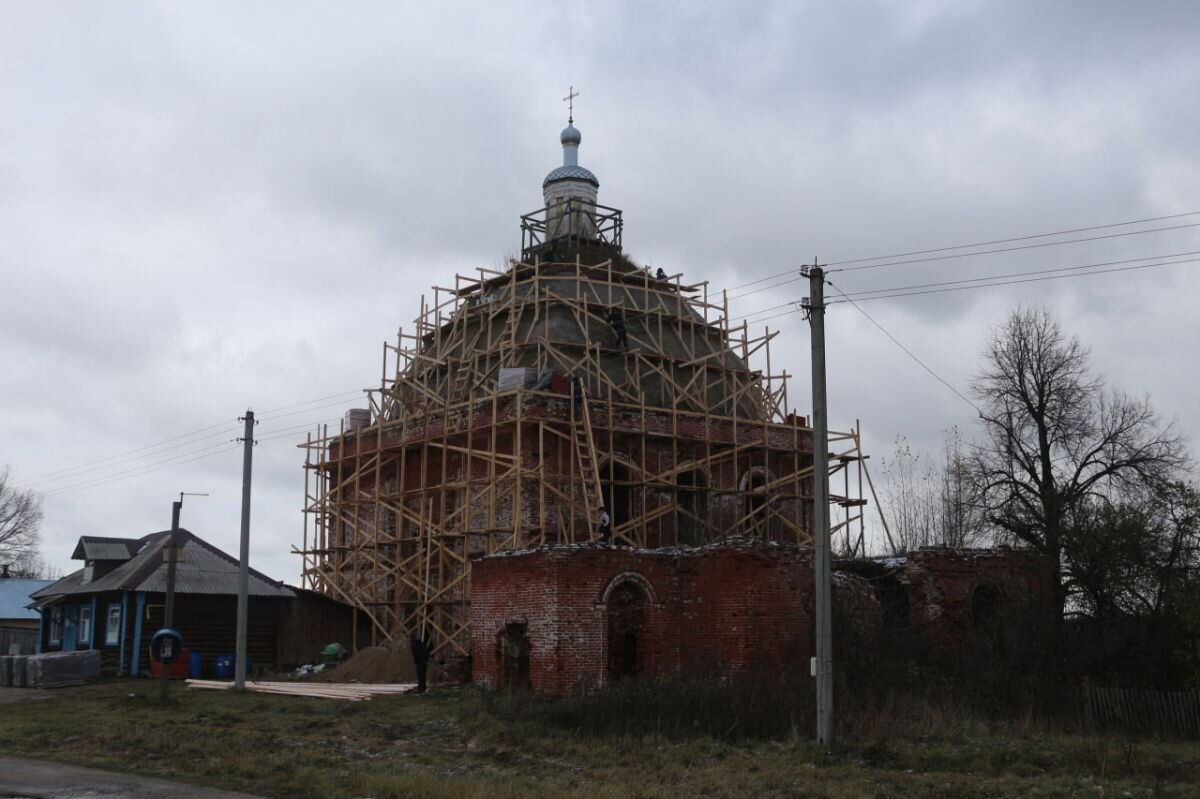 Погост Сенно Георгиевская Церковь