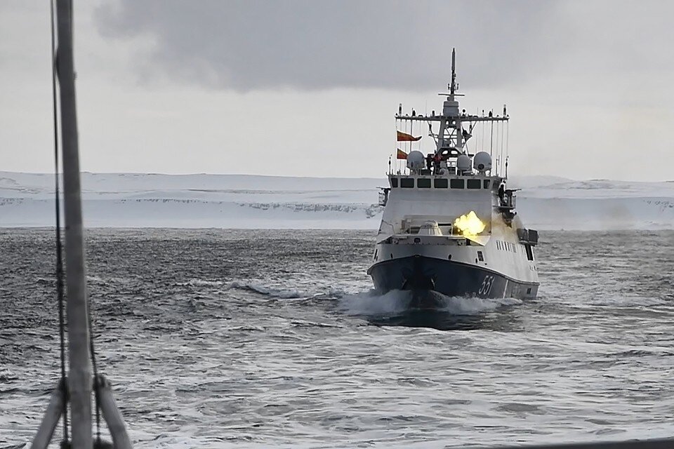    В Мурманске прошло антитеррористическое учение «Лагуна – Талнах – 2023». Фото: ПУ ЗАР