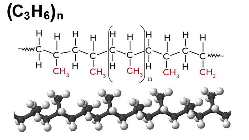 Химическая формула полипропилена