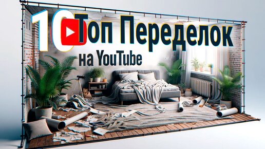 10 САМЫХ ИНТЕРЕСНЫХ ПЕРЕДЕЛОК ИНТЕРЬЕРА НА РУССКОЯЗЫЧНОМ YouTube