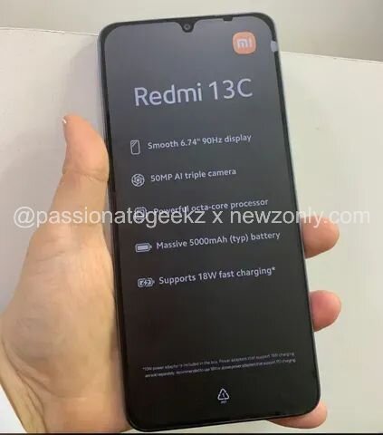    Redmi 13C: первые «живые» снимки и характеристики нового смартфона