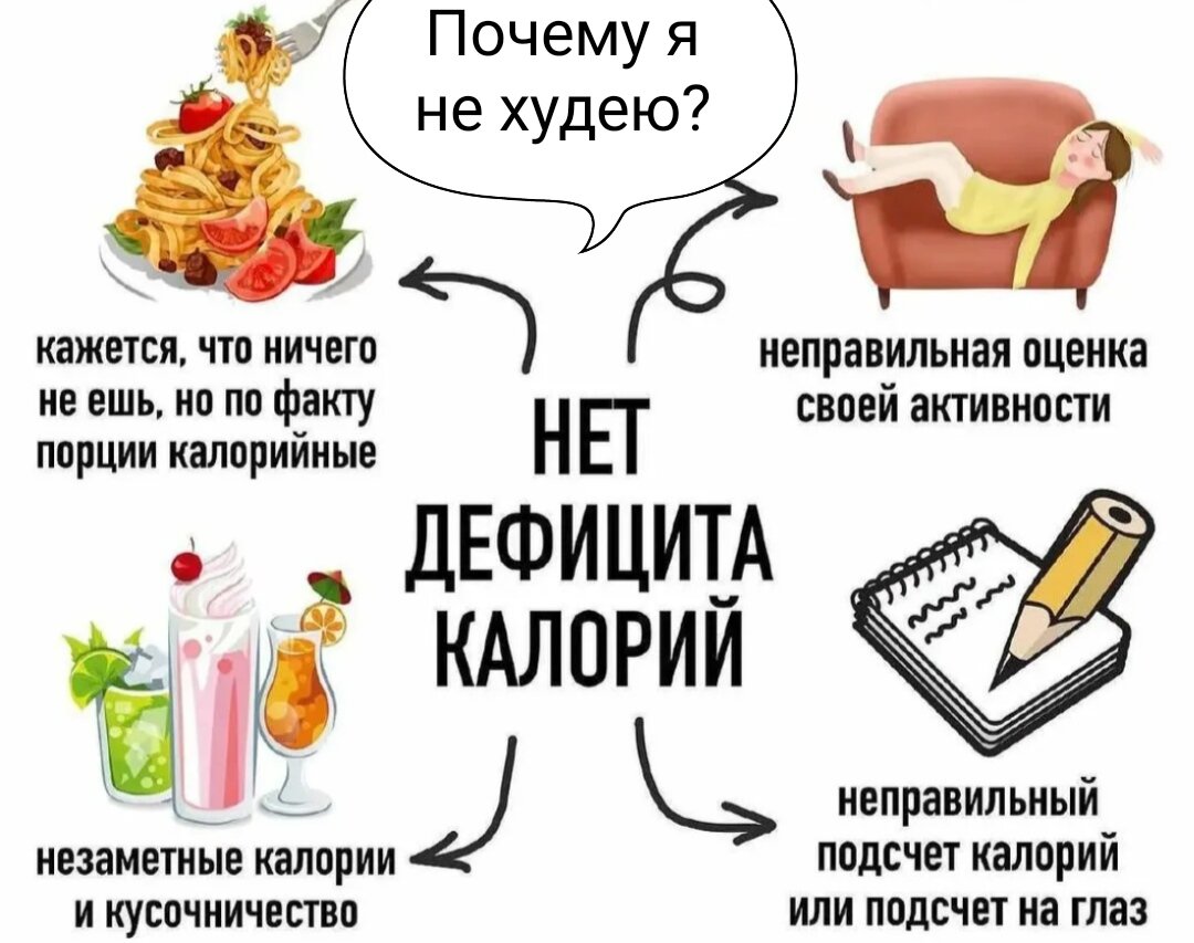 Вес стоит на месте при правильном питании что делать