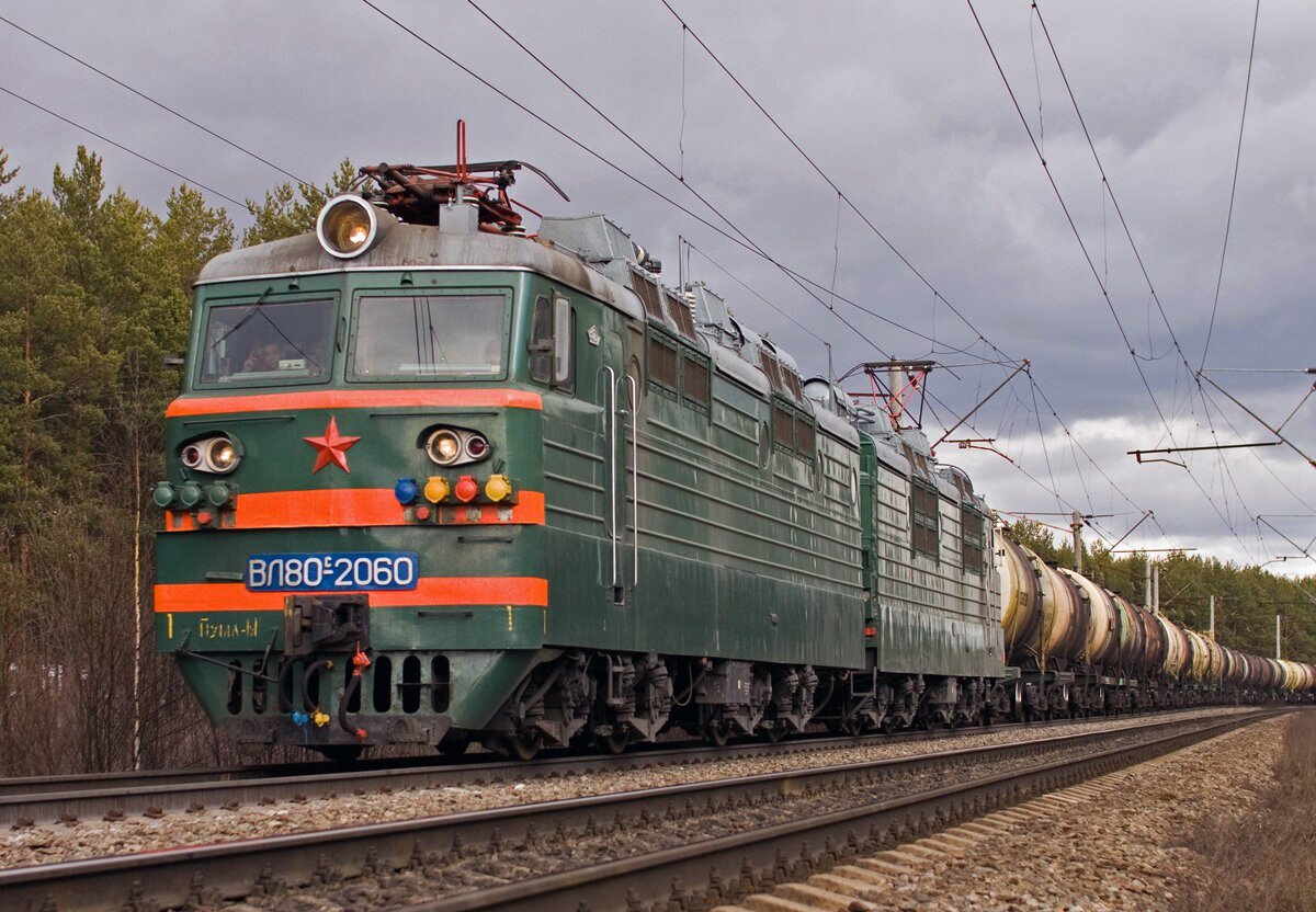 Электровоз переменного тока ВЛ80-2060