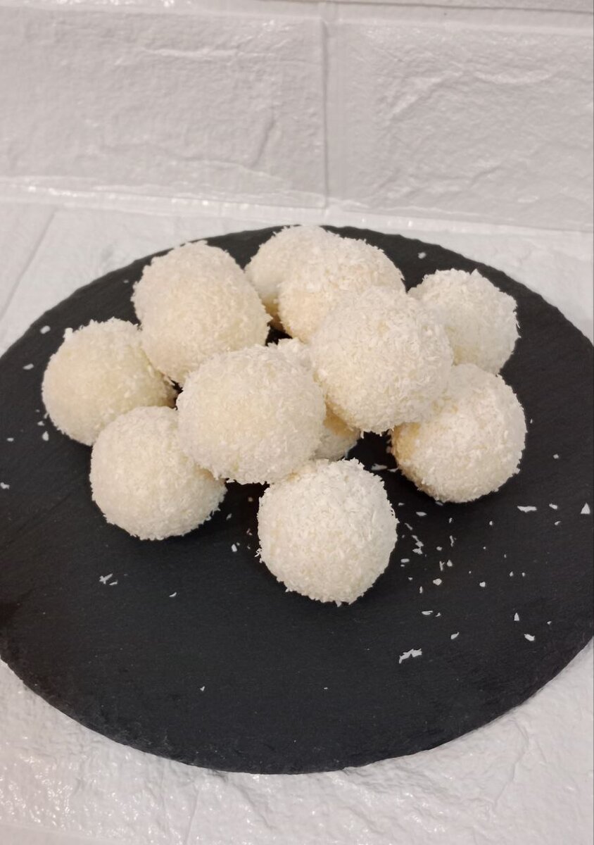 Готовые конфеты.