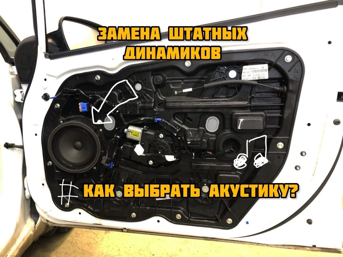Установка акустики в автомобиль в Москве по низкой цене