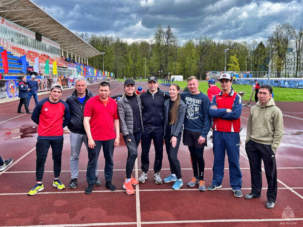 Сборная команда Управления по ЦАО ГУ МЧС России по г. Москве