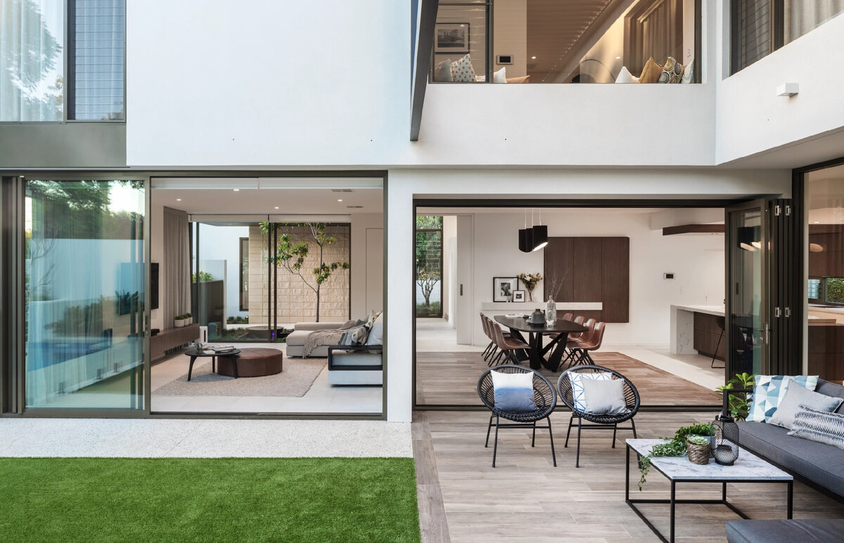 Интерьер дома в стиле контемпорари (contemporary)