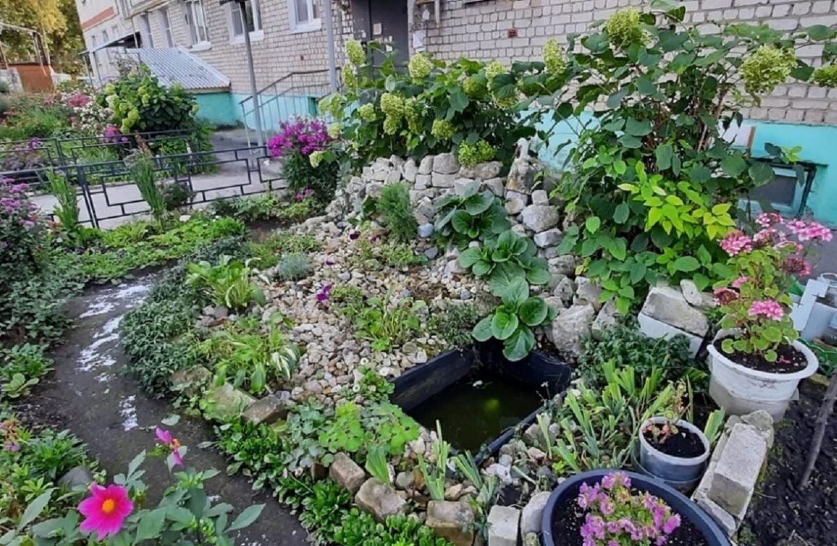    Вера Долгова теперь мечтает обустроить весь двор Алина Малинина