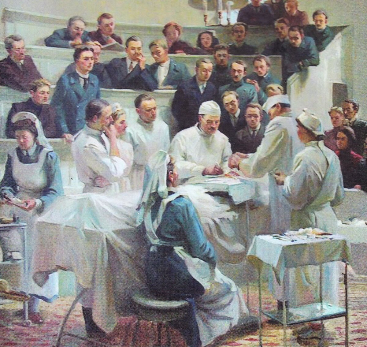Операция в клинике Пирогова. Художник: Архип Куинджи