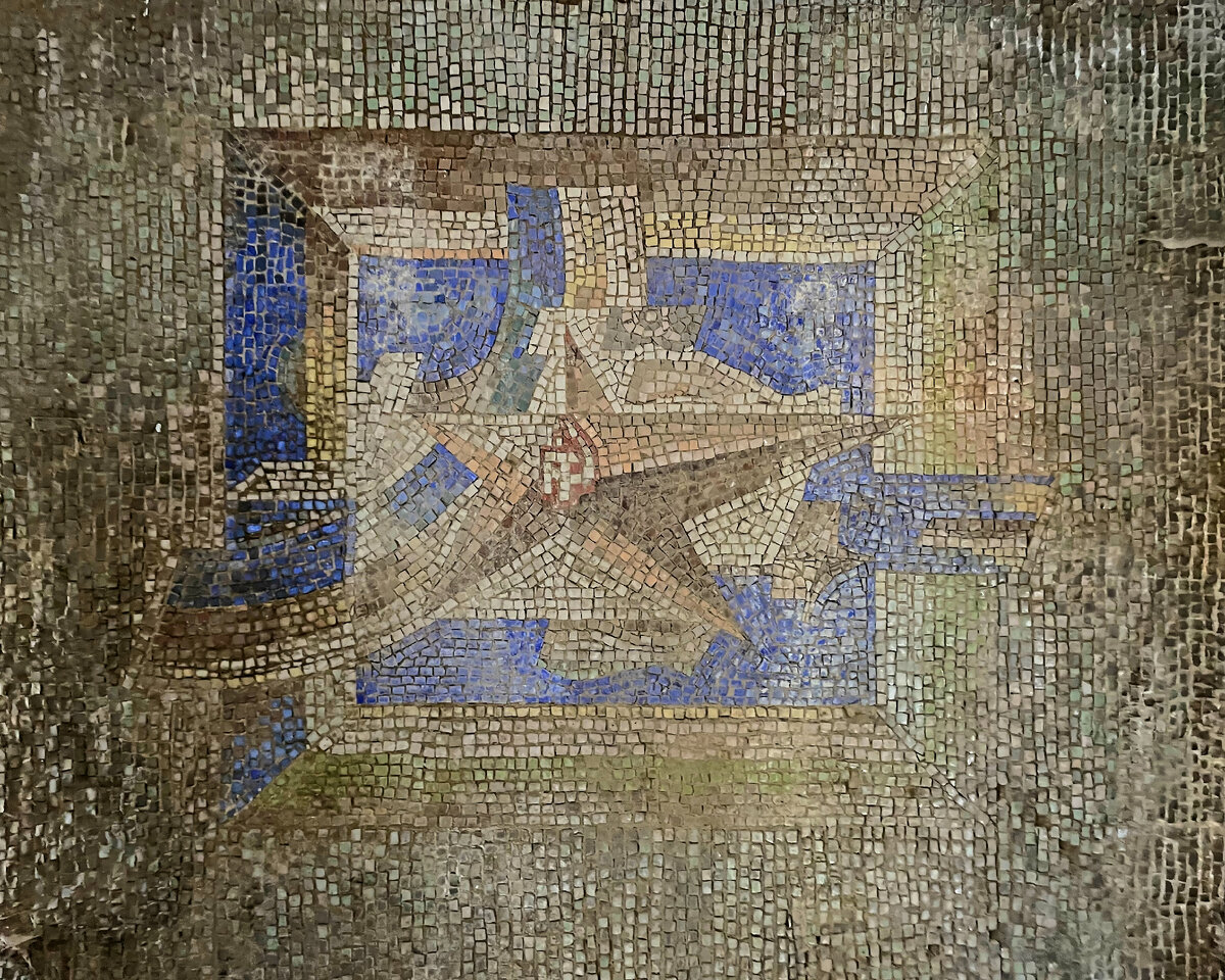 Фрагмент мозаики, Сергиев Посад, улица Фабричная 2
