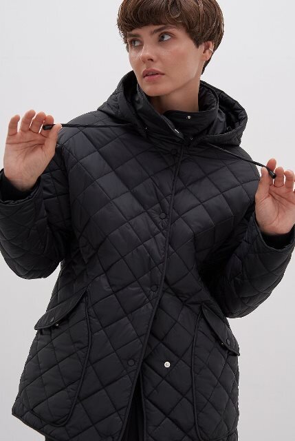 Черная женская куртка