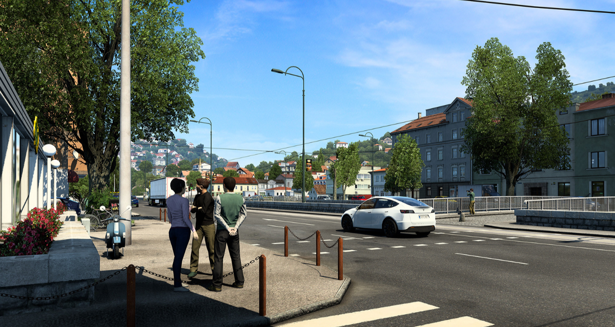 Уже скоро в игре Euro Truck Simulator 2 появится новый грузовик. Он идеально подойдёт для региональных доставок, а также сможет перевозить грузы на более длинные расстояния. Этот универсальный грузовик с лёгкостью справится  с городскими трудностями, плавно маневрируя на узких улицах и оживлённых перекрёстках, а также грузовик превосходно поведёт себя на открытом шоссе, бросая вызов ожиданиям благодаря своей способности адаптироваться к различным типам местности. Одной из особенностей этого грузовика является его кабина она очень просторная, что обеспечивает потрясающий обзор. Данный грузовик несомненно создаст уютную и расслабляющую обстановку для длительных путешествий.