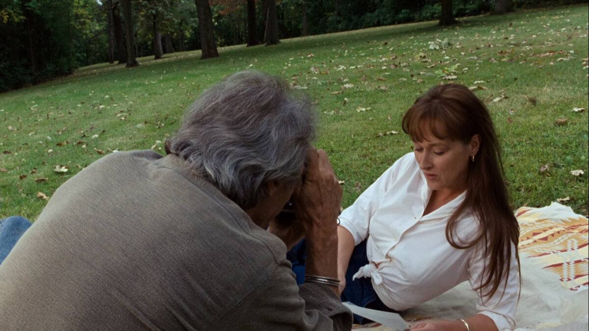 Кадр из фильма "Мосты округа Мэдисон" 