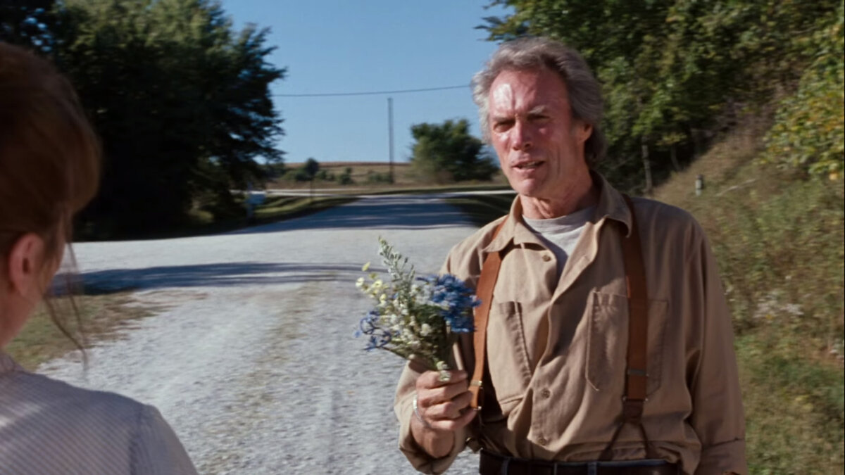 Кадр из фильма "Мосты округа Мэдисон" 