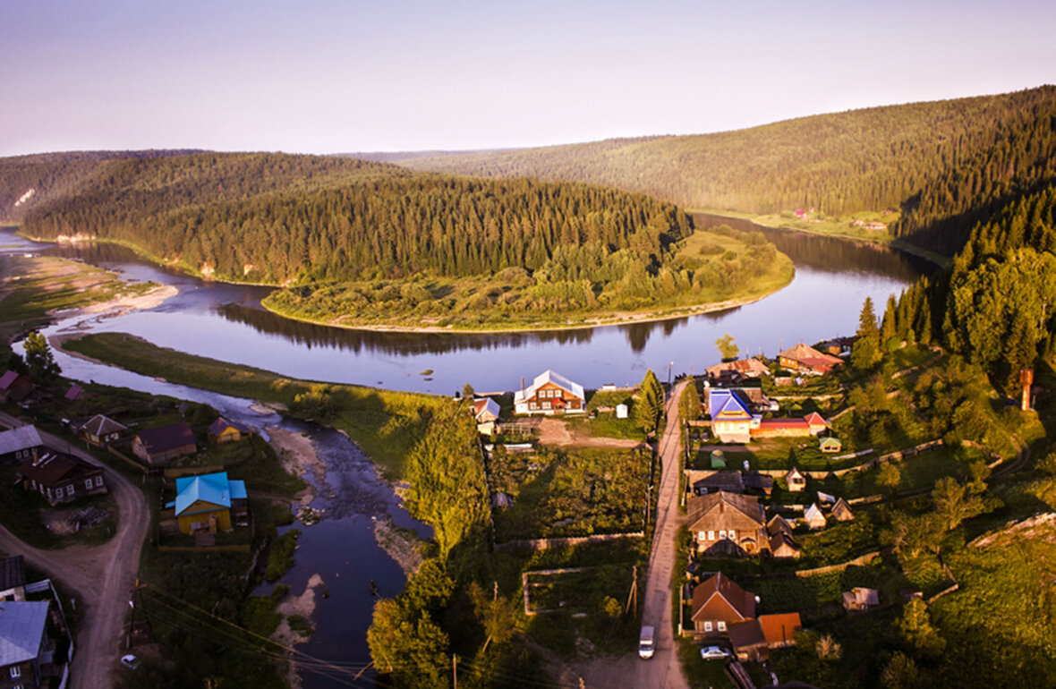 Село Кын.