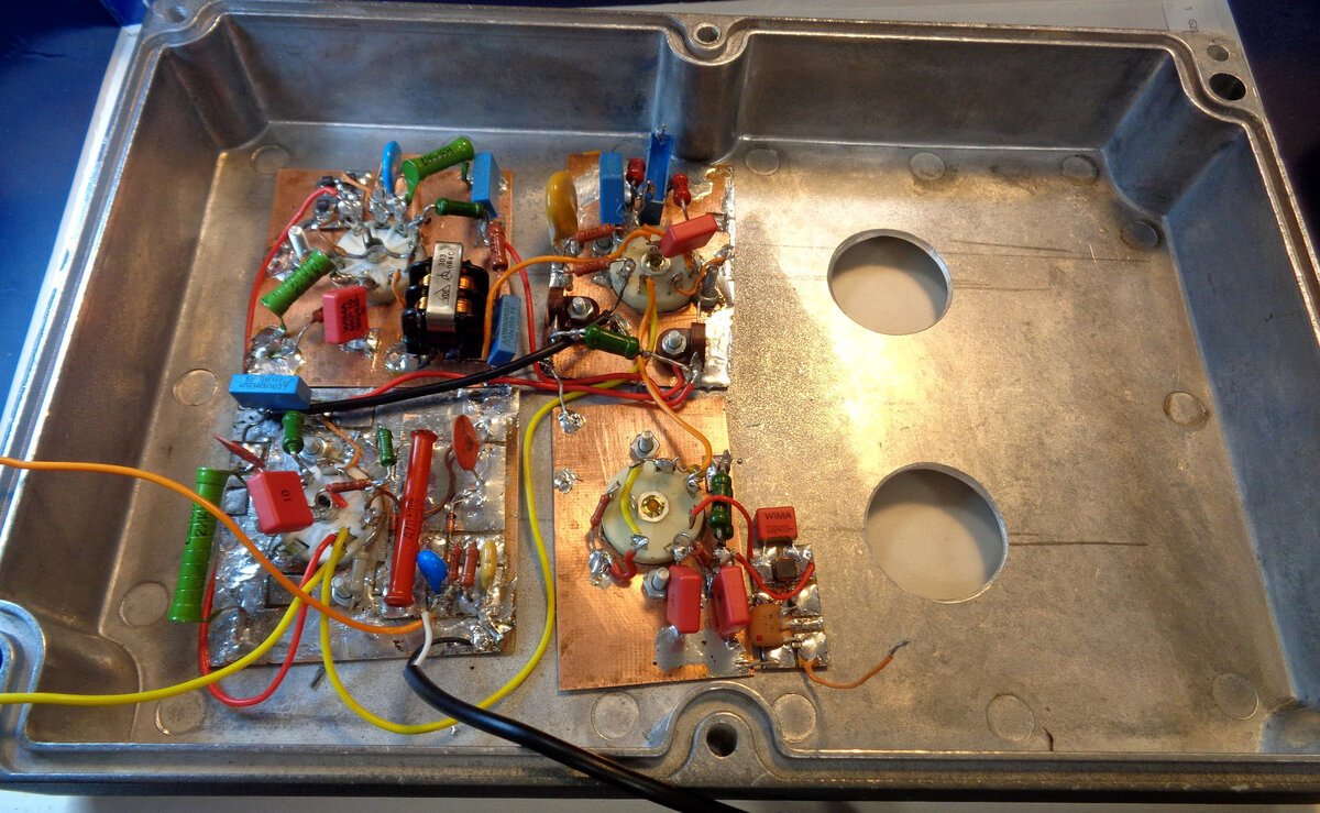 Пьезокерамические фильтры промежуточной частоты 10,7 МГц в самодельном ...