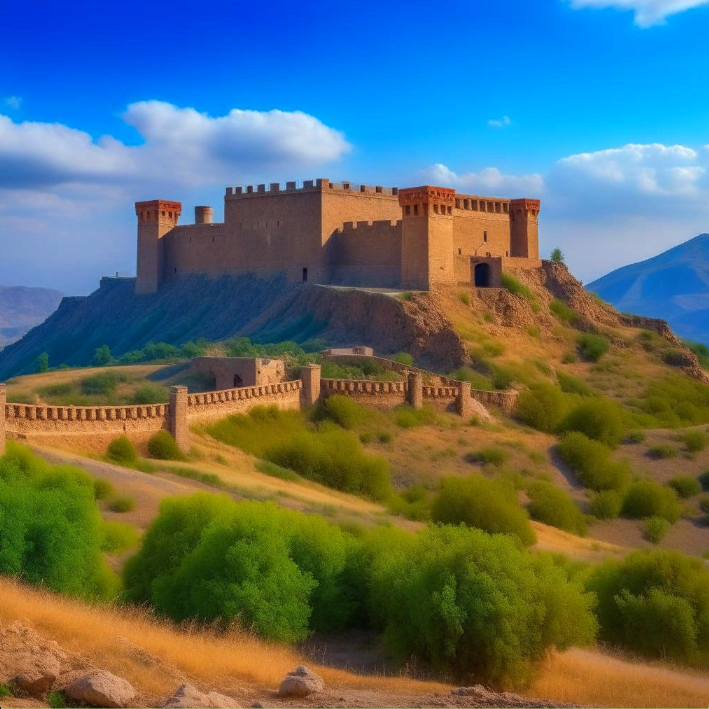 Крепость Аламут.