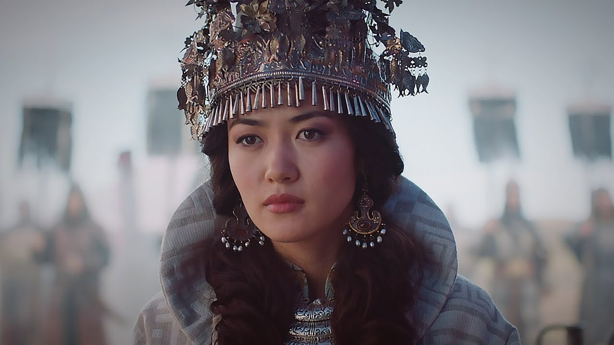 Д.Тасбулатова в сериале "Золотая Орда"