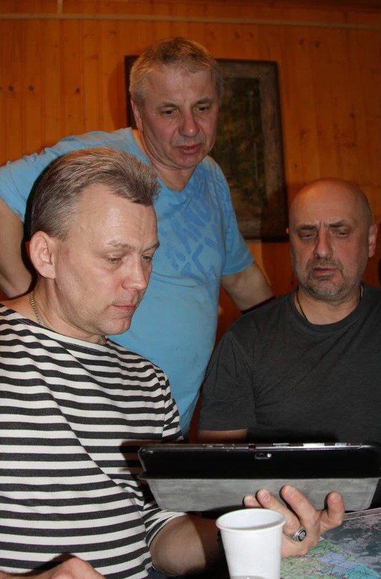 Единомышленники Владимир Бумаков, Александр Маркин, Алексей Никулин