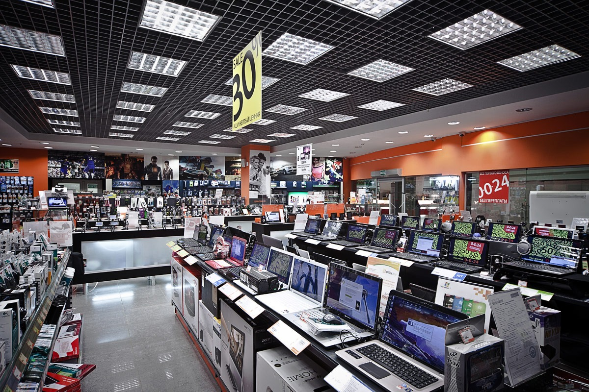 Магазин с техникой.