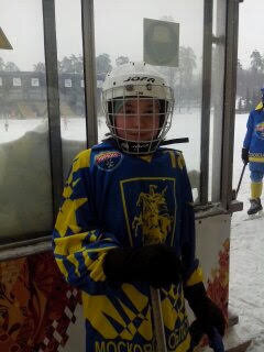 Фото юнной хоккеиски)