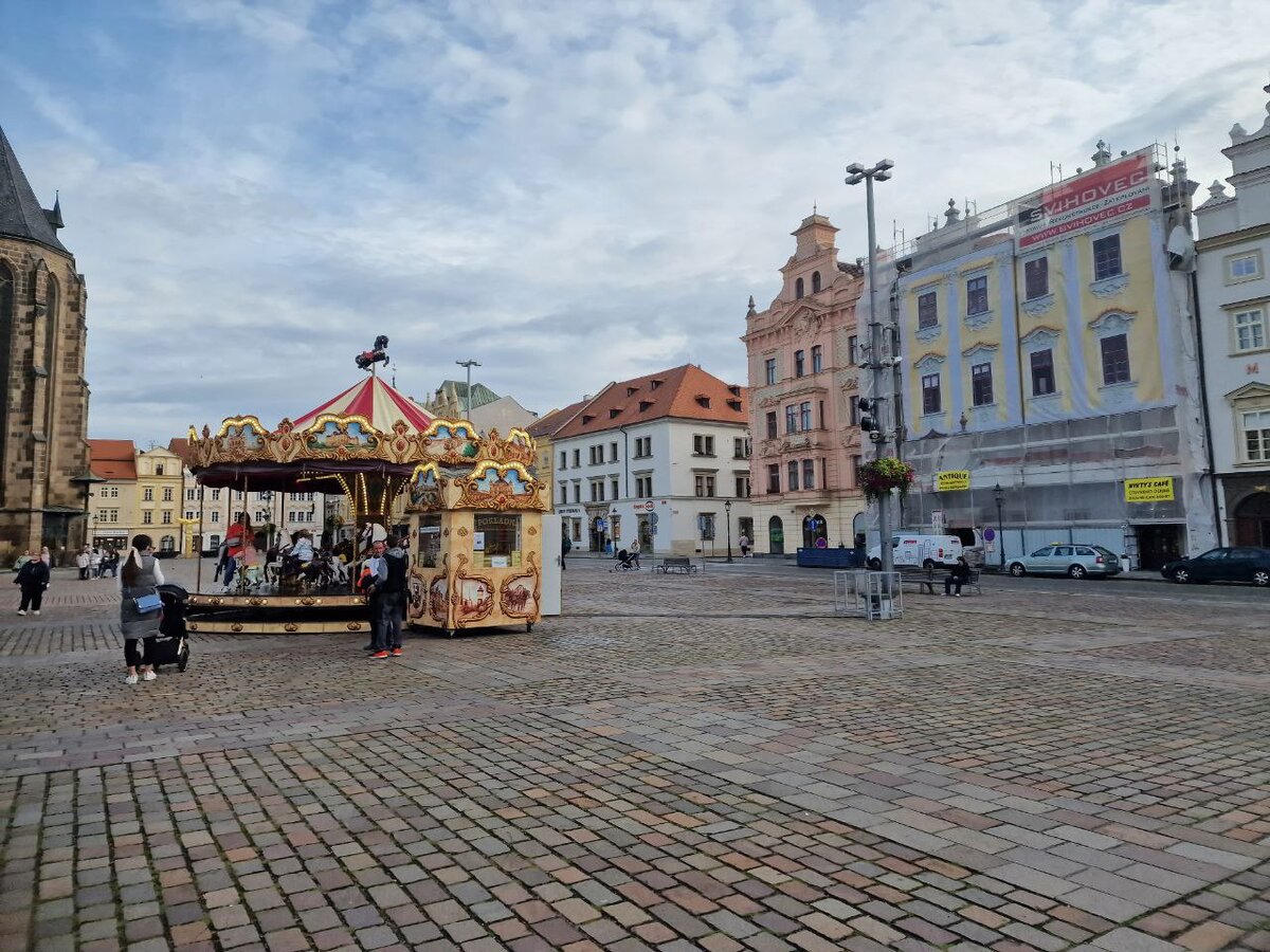 фото автора: город Пльзень, площадь Республики