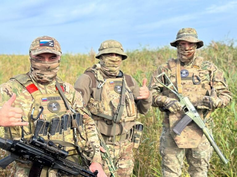Разведчики армейского спецназа России в зоне СВО Фото: @aZimutVoina