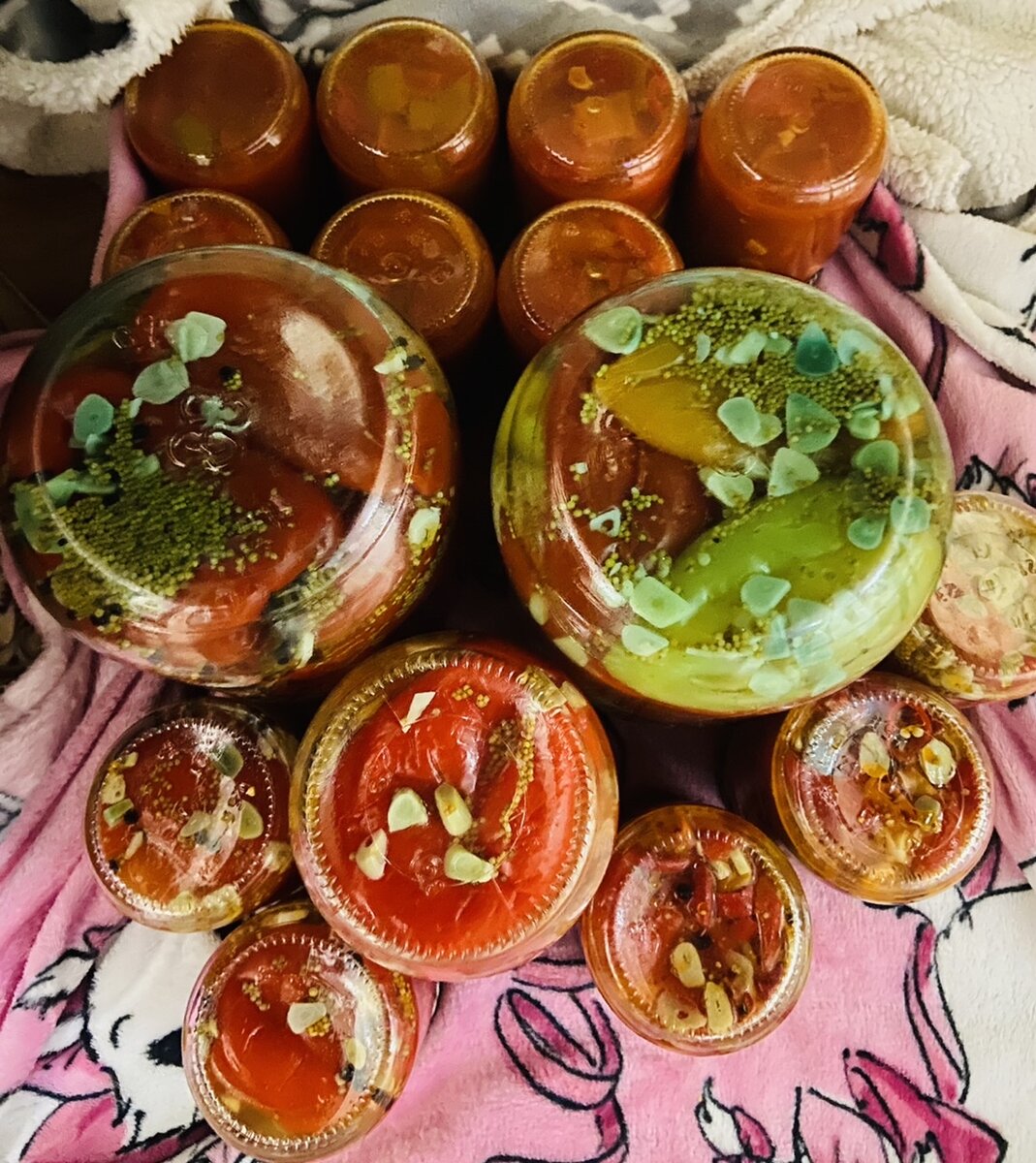 На заготовках вот так позеленел чеснок!!!