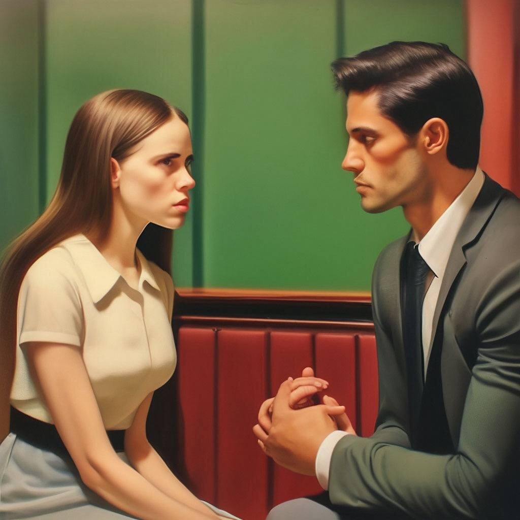 приложение шедеврум от яндекса видит ревность вот так)