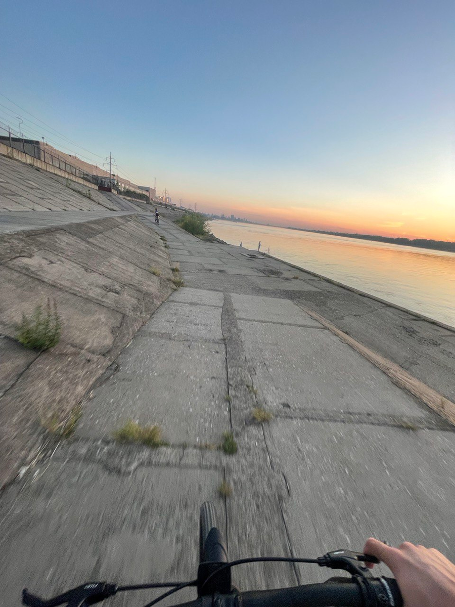 Набережная у Мотовилихинского завода.