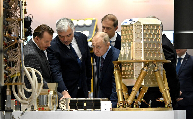    Путину показали самые передовые космические разработки