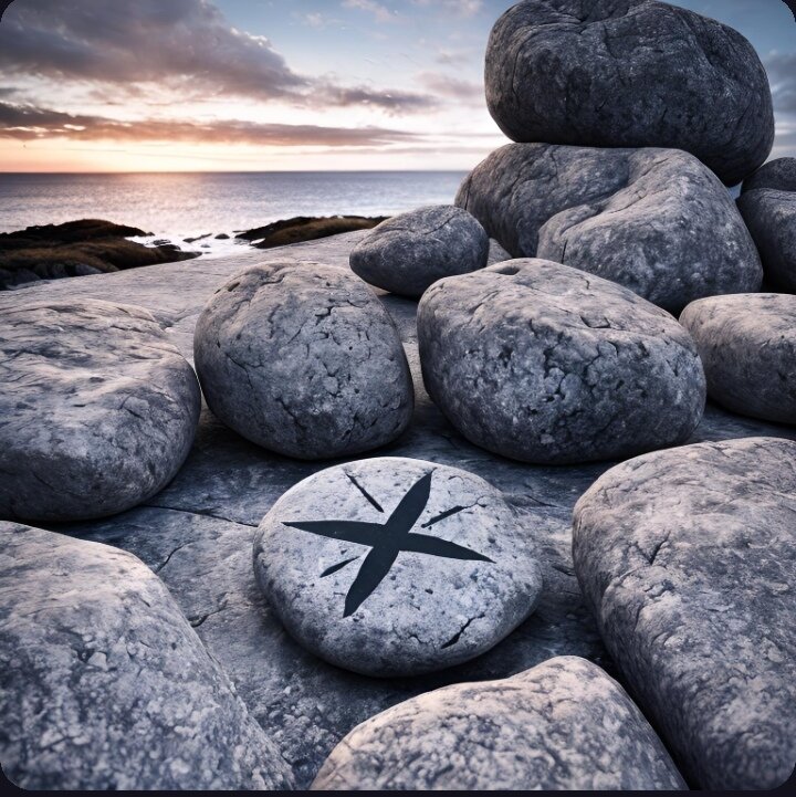 Суровый северный пейзаж. Фото сгенерировано нейросетью пр запросу автора 