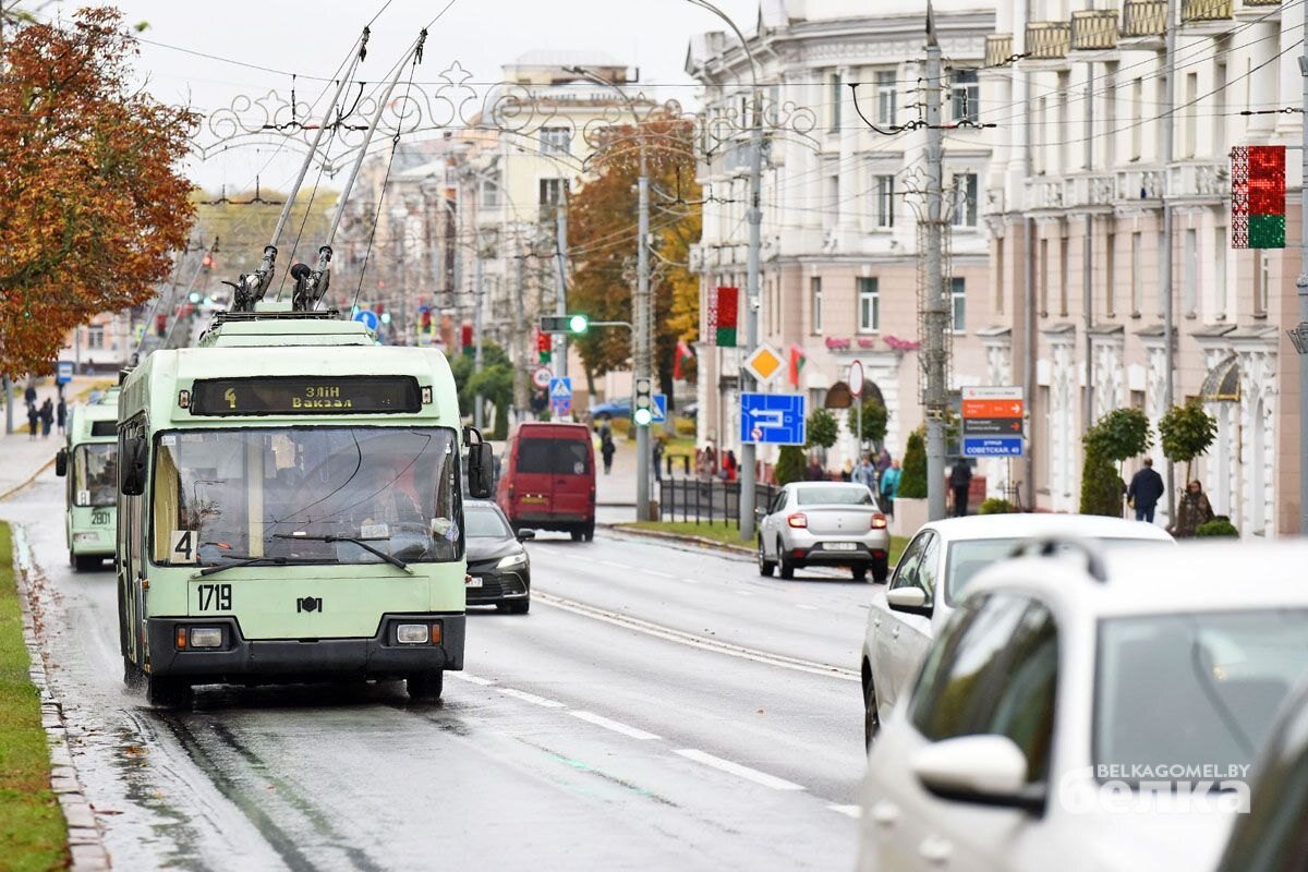 Транспорт Гомель. 3 троллейбус гомель