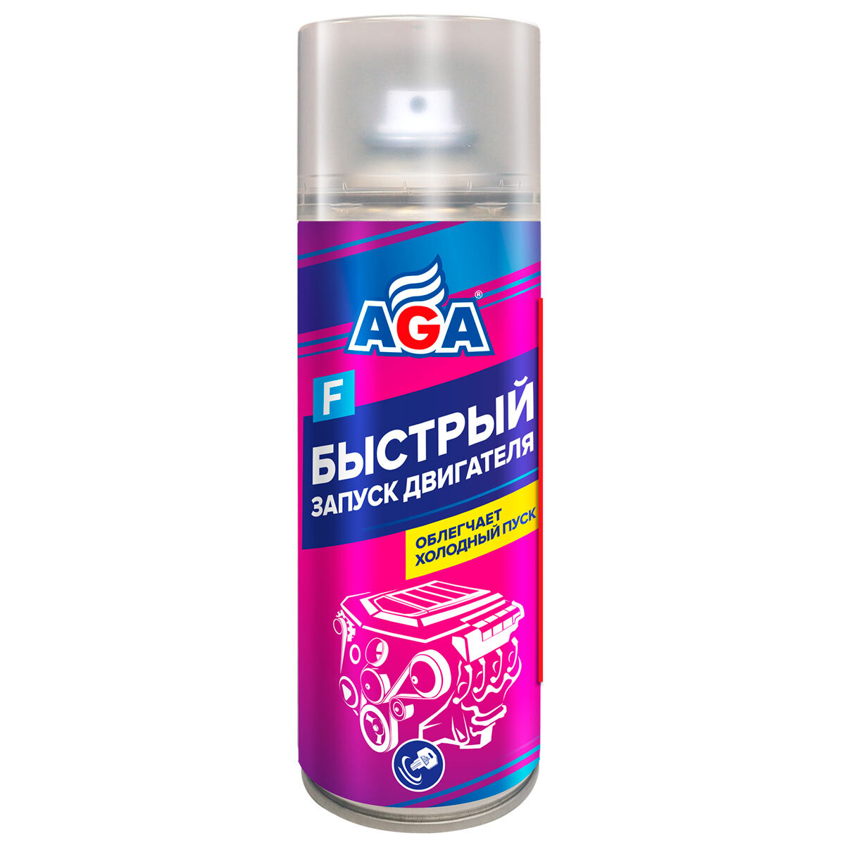 Быстрый запуск двигателя AGA808F