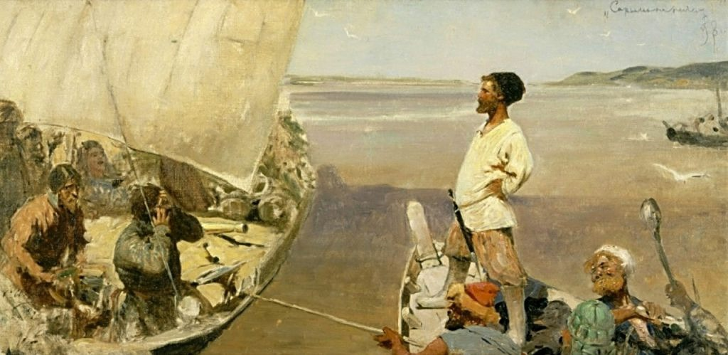 «Сарынь на кичку!» – работа художника Сергея Васильевича Иванова